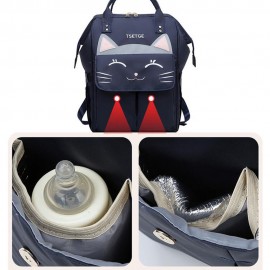 Leisure Backpack Cartoon Multi-functional Oxford Casual Shoulder Bag