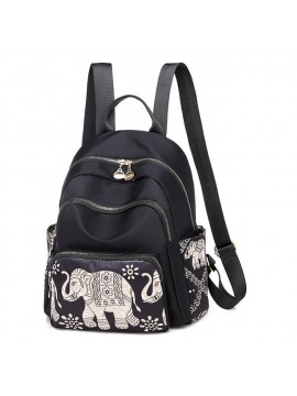 Simple And Stylish Large-capacity Backpack Girl Casual Light Oxford Cloth Bag Trend Wild Shopping Backpack