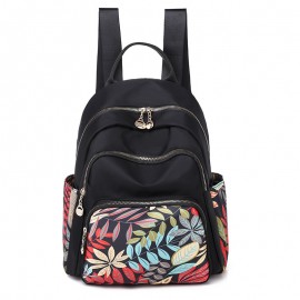 Simple And Stylish Large-capacity Backpack Girl Casual Light Oxford Cloth Bag Trend Wild Shopping Backpack