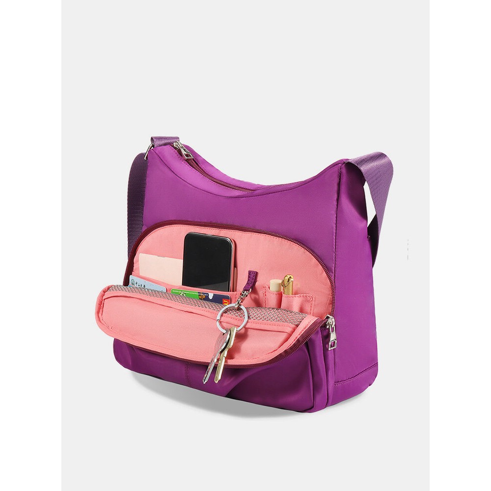 Women Nylon Large Capacity Shoulder Bag Crossbody Bag