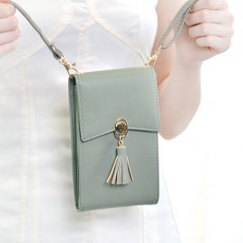 Bohemian Tassel Shoulder Bag 5.5 Inches Phone Bag For Women