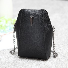 Woman PU Crocodile pattern chain bag Phone Bag Clutch Bag Crossbody Bag