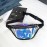 Women Clear Transparent Waist Pack PVC Fanny Pack Belt Bum Bags