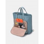 Women Multi-carry Backpack Patchwork Crossbody Bag Satchel