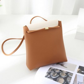 Star Decorational Flap Faux Leather Shoulder Bags Crossbody Bag Phone Bag For Women