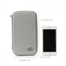 Women Men Nylon Casual Travel Passport Storage Bag Clutch Wallet Purse