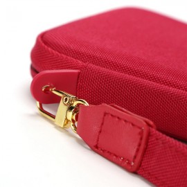 Women Men Nylon Casual Travel Passport Storage Bag Clutch Wallet Purse