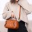 Women Plain Multi-pockets Square Bag Shoulder Bag