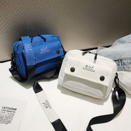 Women Canvas Hip-hop Mini Shoulder Bag Crossbody Bag