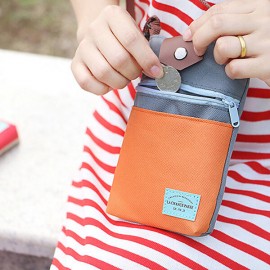 Travel Portable Crossbody Passport Bag Smartphone Camera Bag